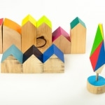 Objets minimalistes en bois