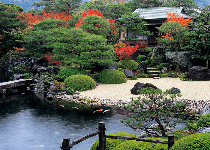 Jardin japonais et influence zen